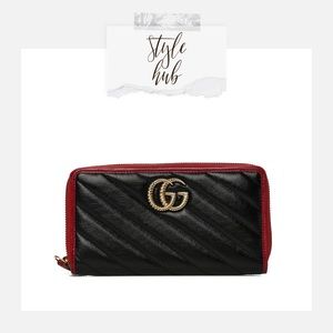 Gucci Vintage GG Continental Wallet